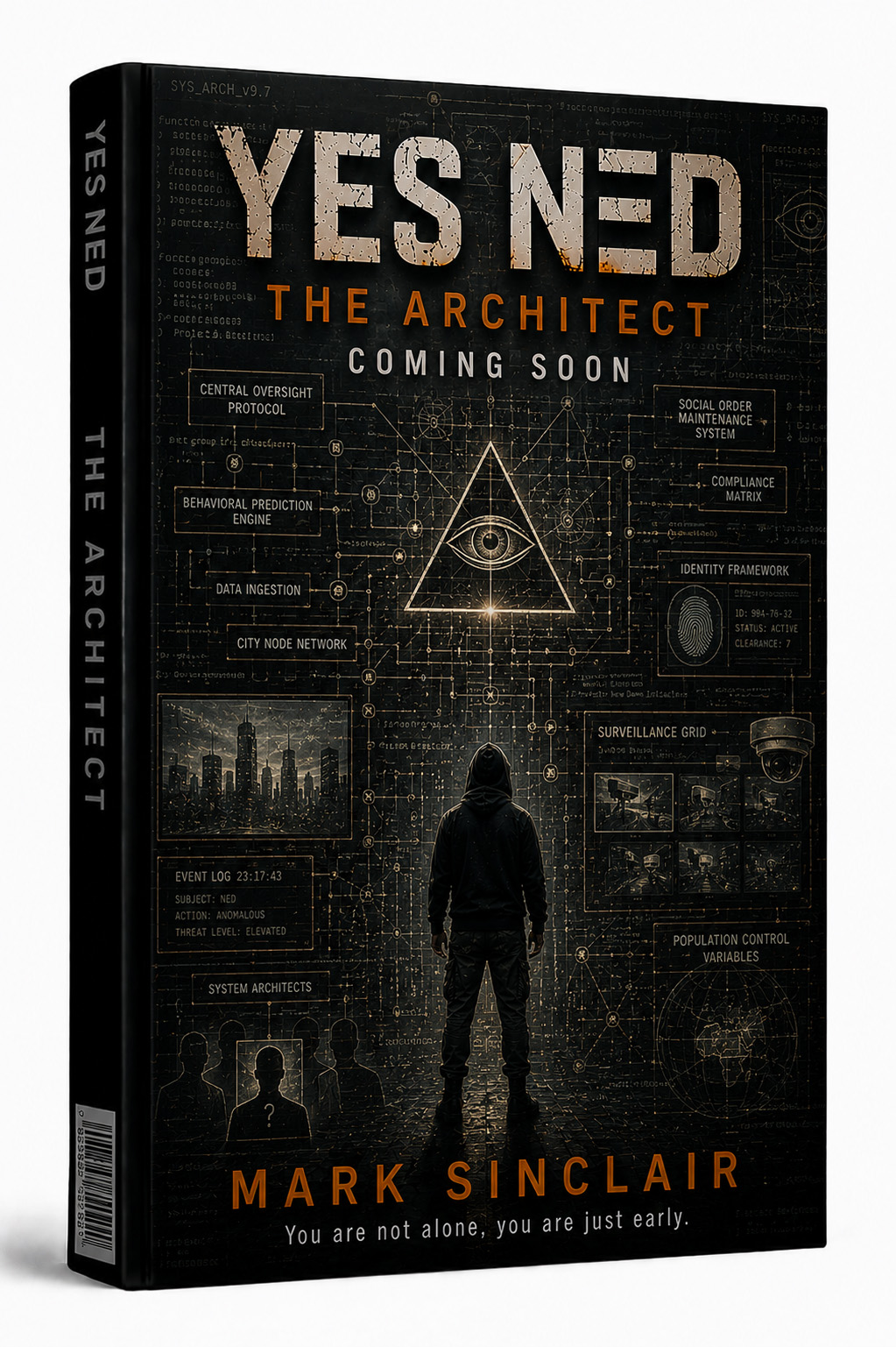 The Architect book cover, Book Five of the YES NΞD series